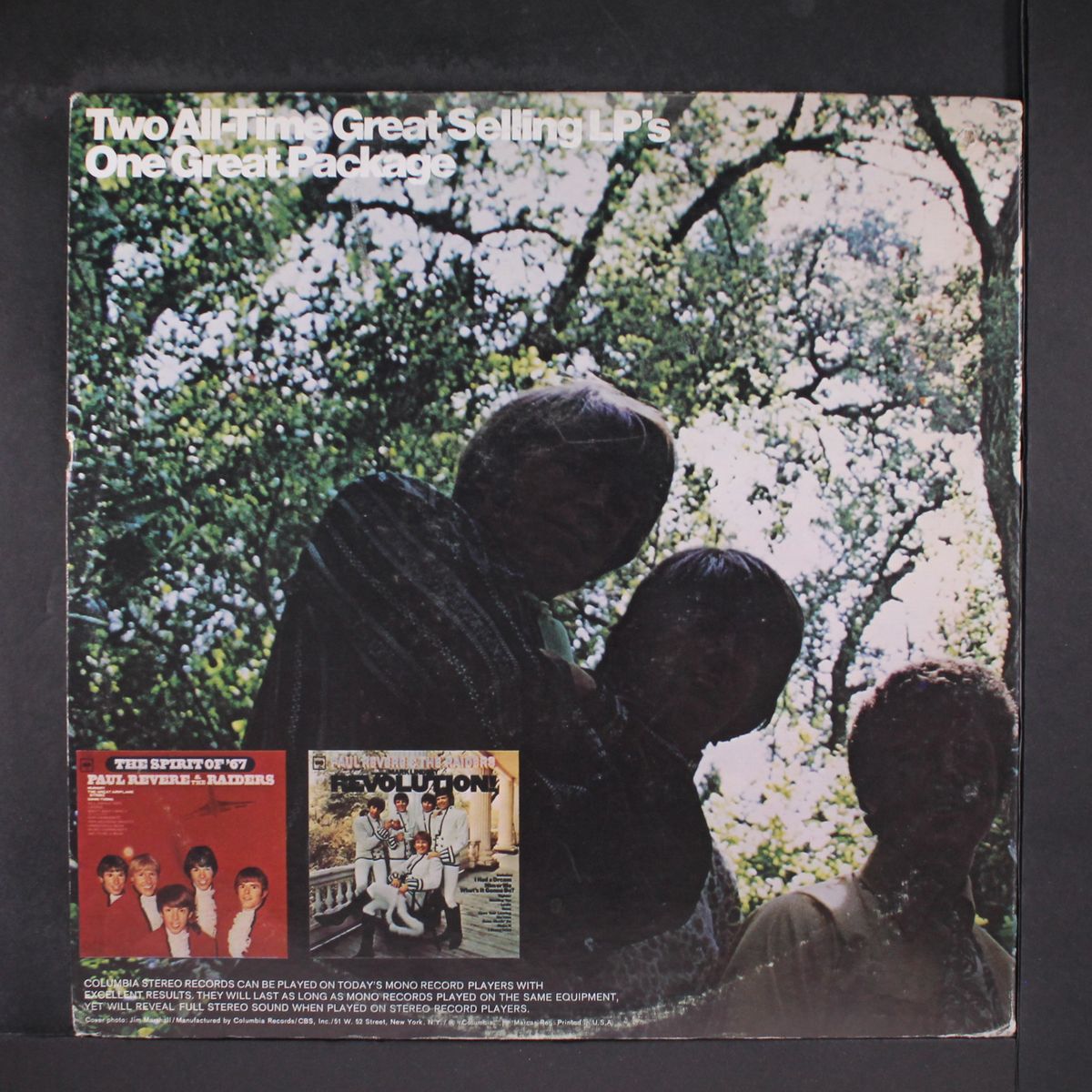 two all-time great selling lps by PAUL REVERE & RAIDERS