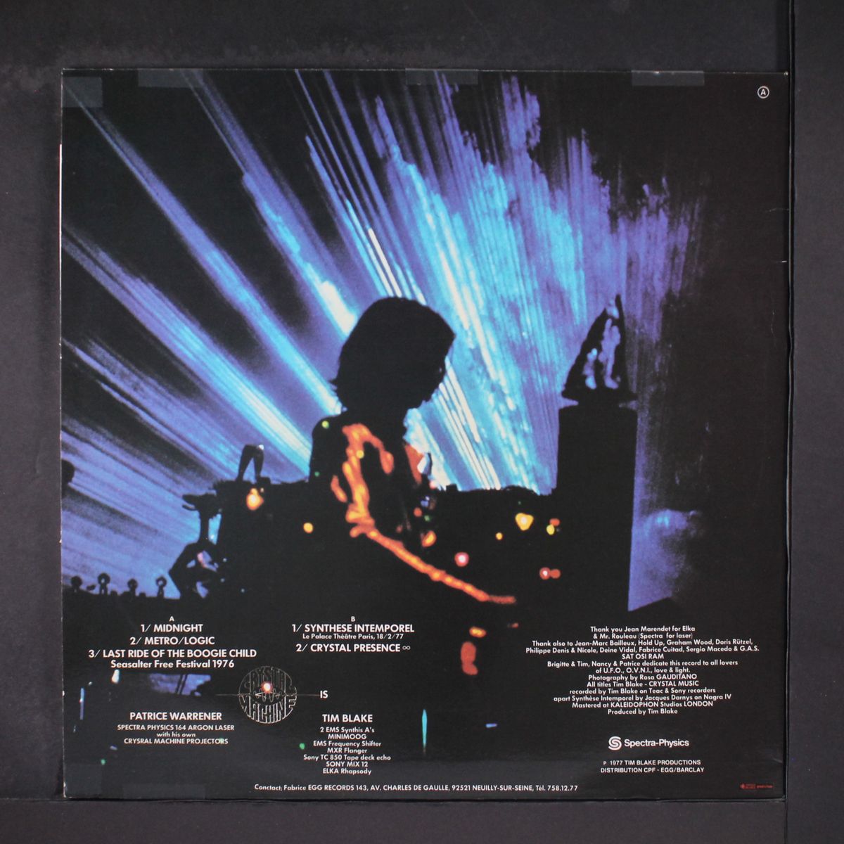 crystal machine by TIM BLAKE