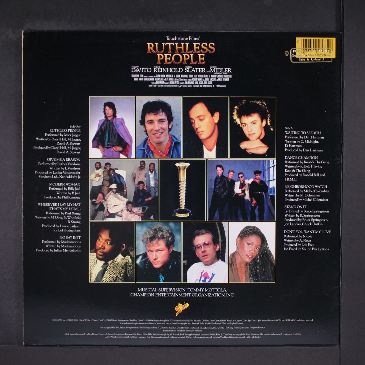 ruthless people by SOUNDTRACK