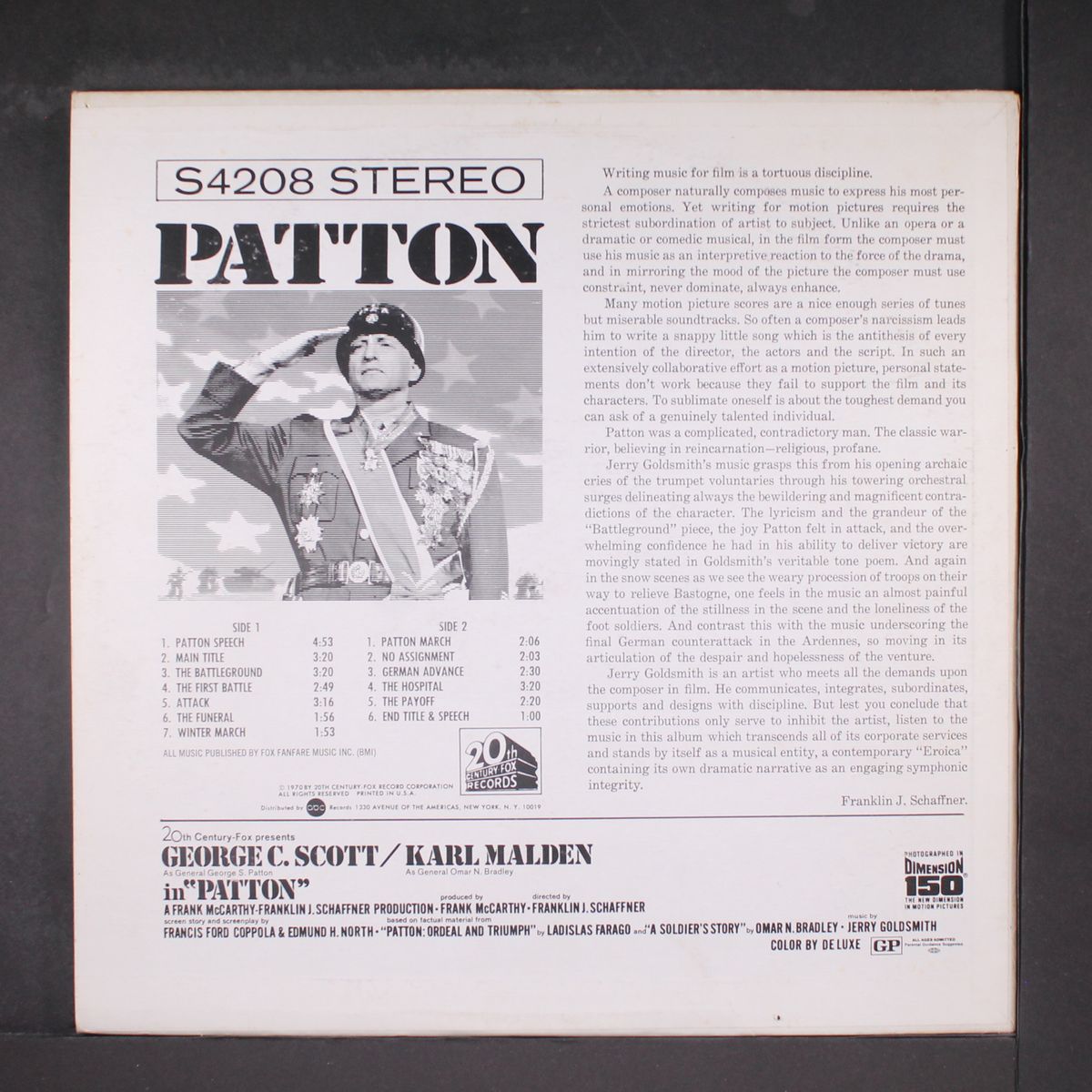 patton by SOUNDTRACK
