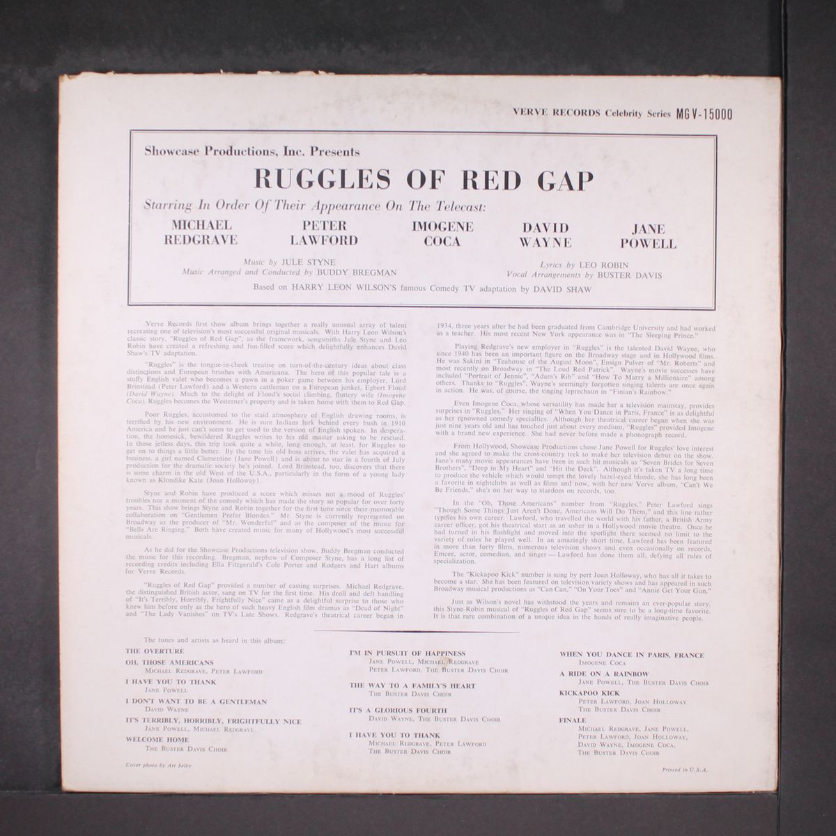 ruggles of red gap by SOUNDTRACK