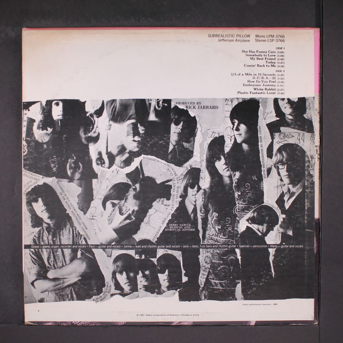 surrealistic pillow by JEFFERSON AIRPLANE