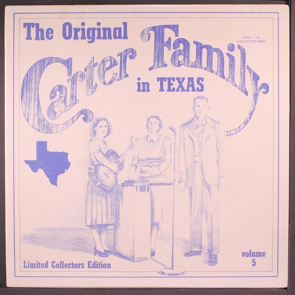 in texas, vol. 5 by CARTER FAMILY