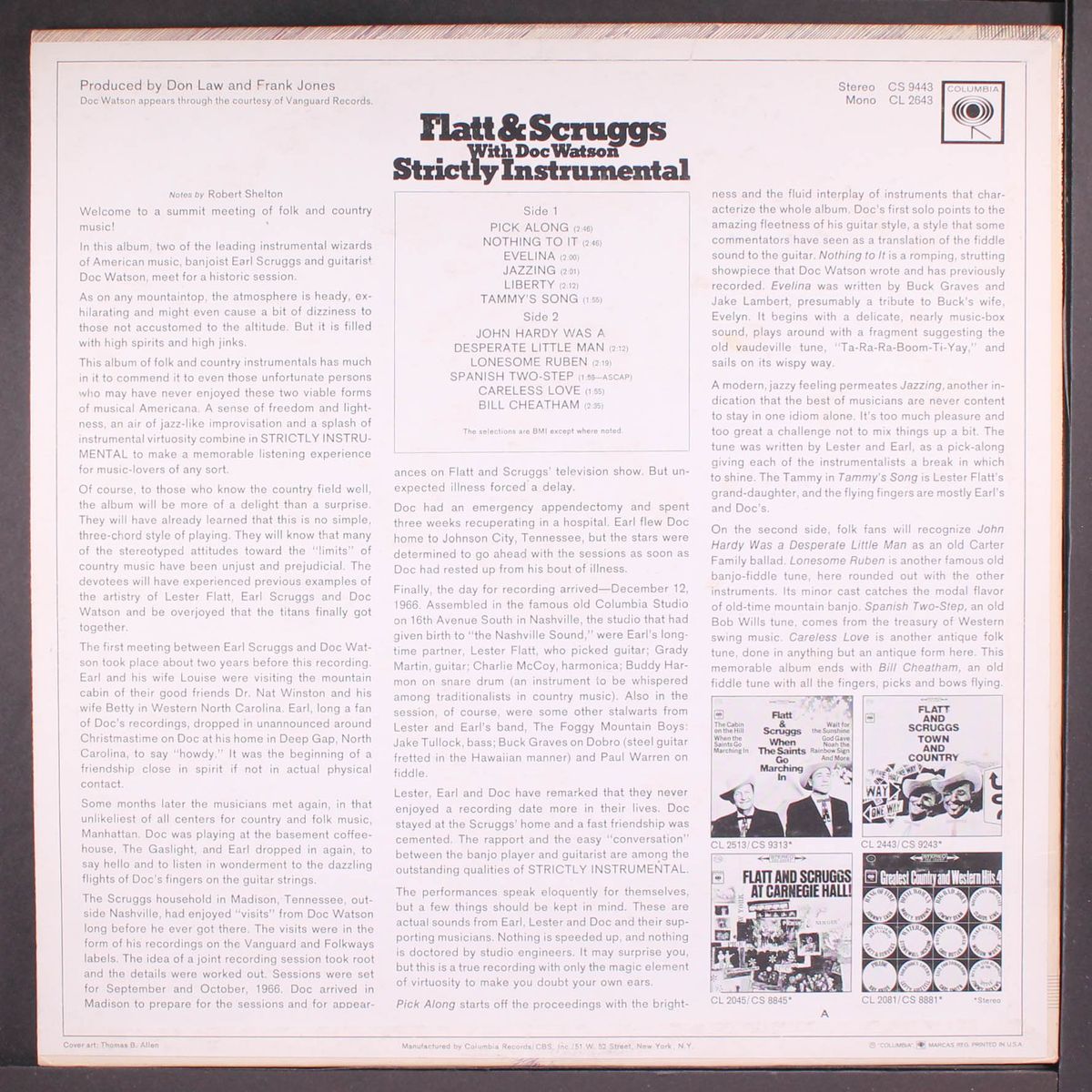 strictly instrumental by FLATT & SCRUGGS