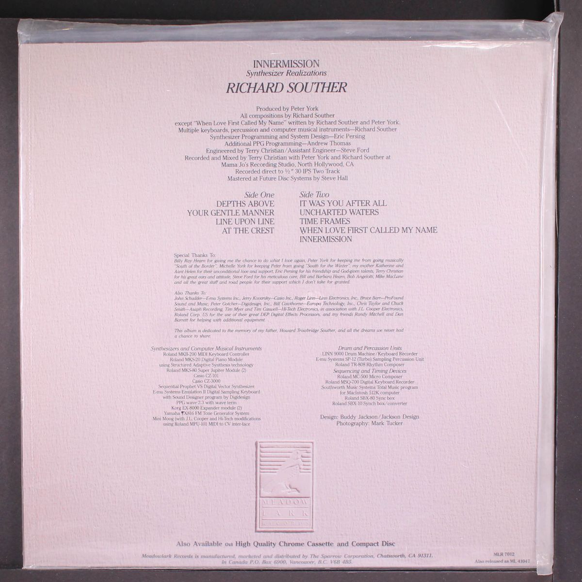 innermission by RICHARD SOUTHER