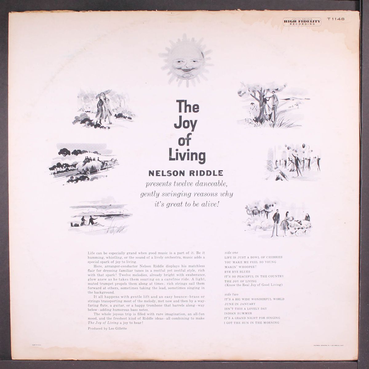 the joy of living by NELSON RIDDLE