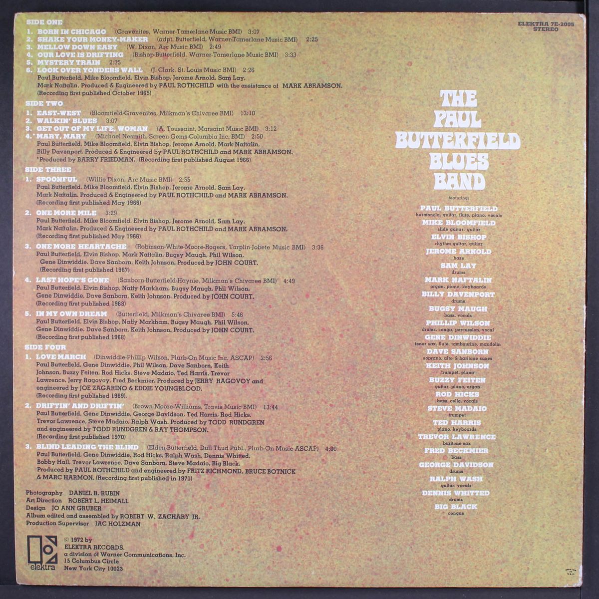 golden butter, best of by PAUL BUTTERFIELD BLUES BAND