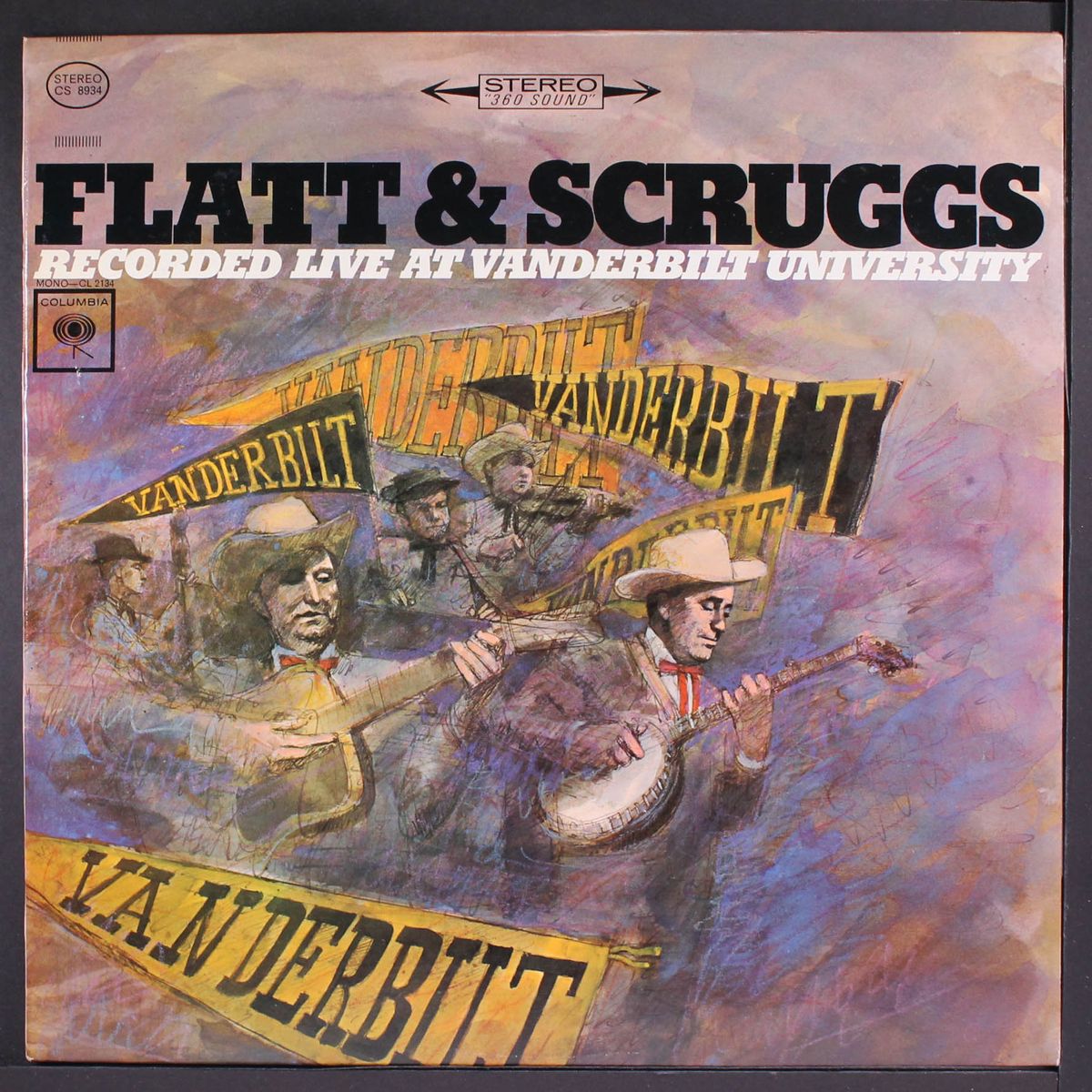 recorded live at vanderbilt university by FLATT & SCRUGGS