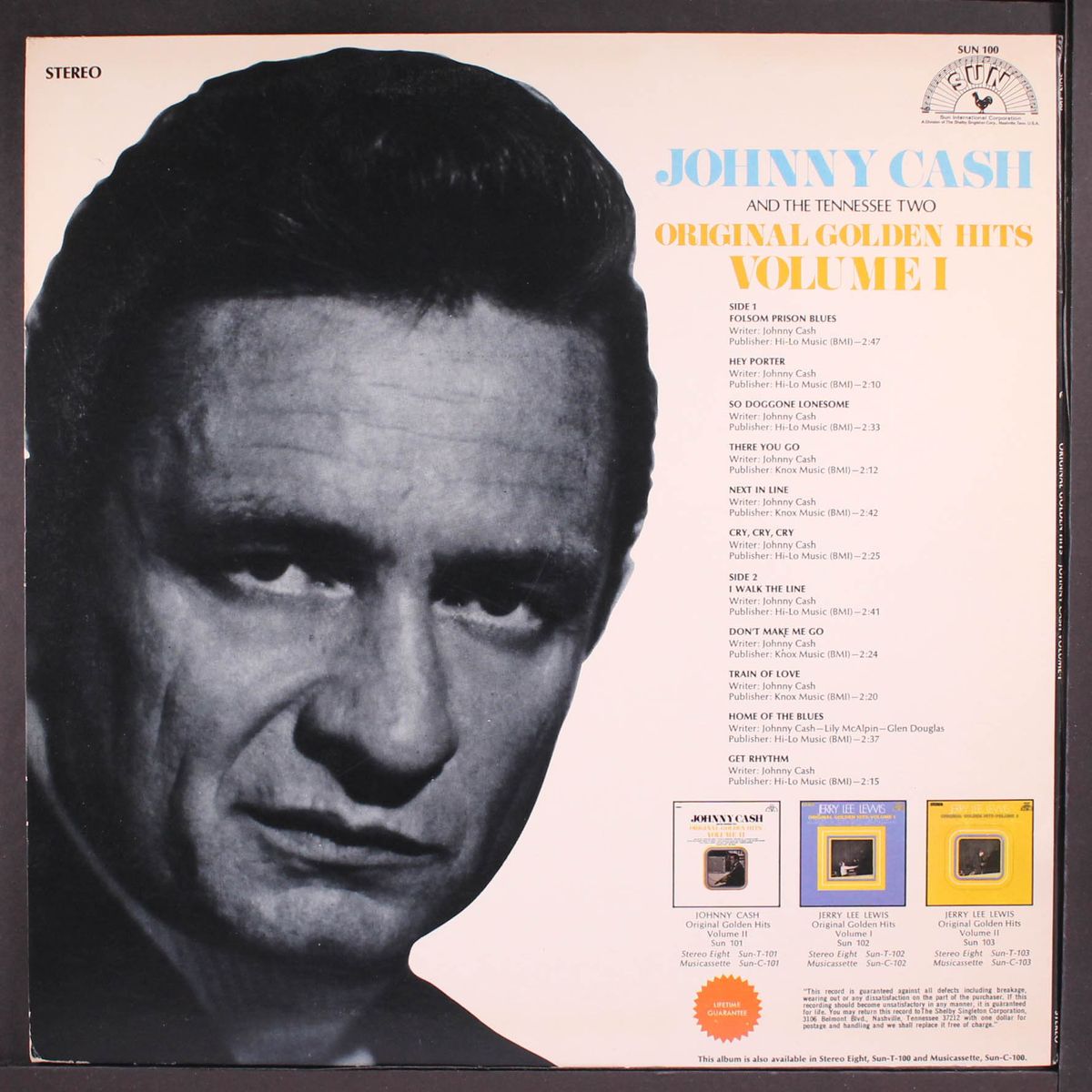 original golden hits, vol. 1 by JOHNNY CASH