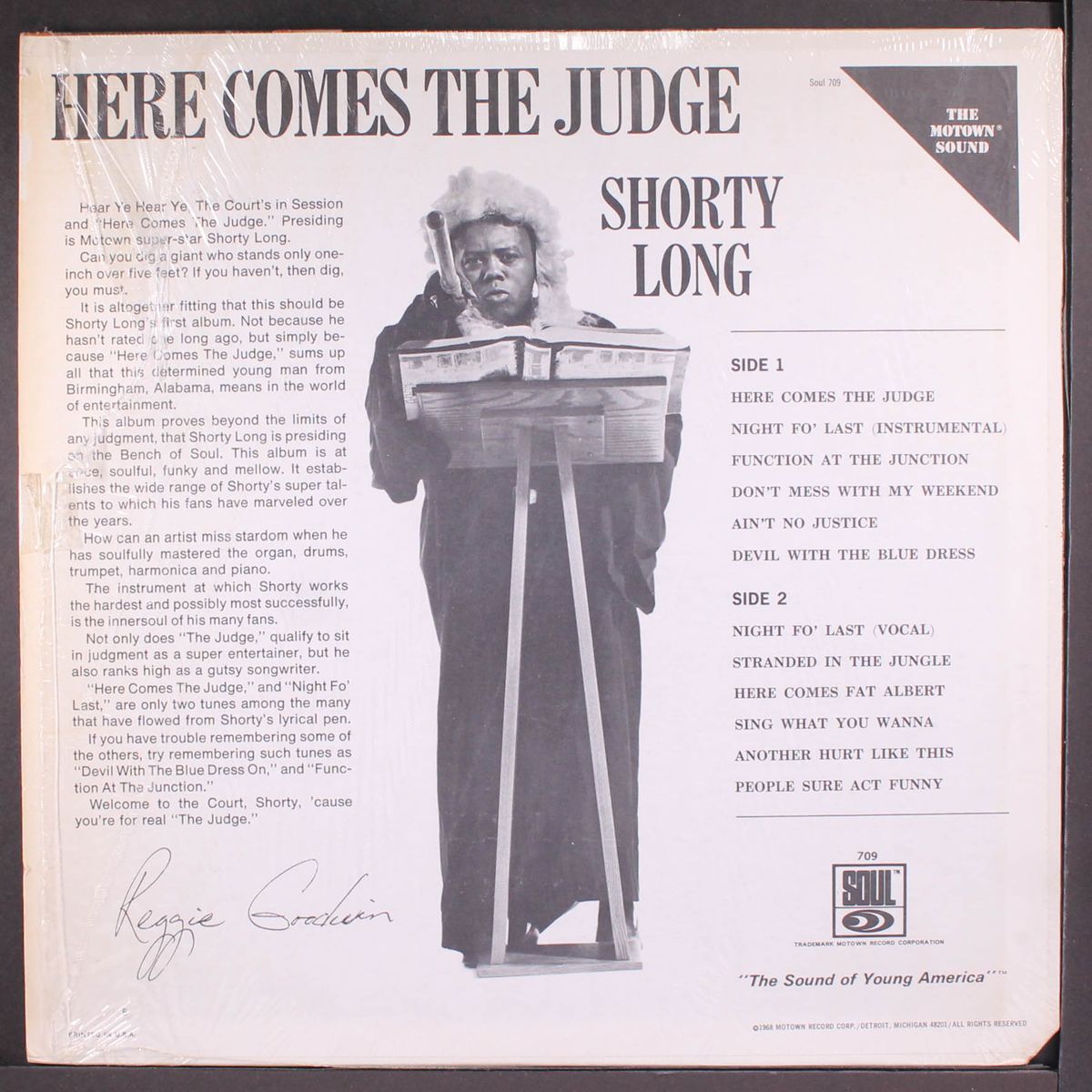 here comes the judge by SHORTY LONG