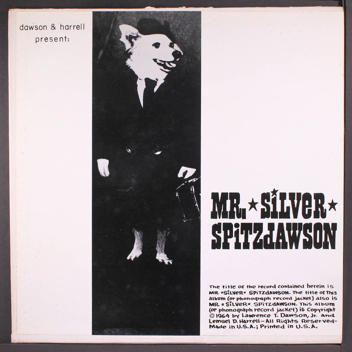 mr. silver spitzdawson by DAWSON & HARRELL