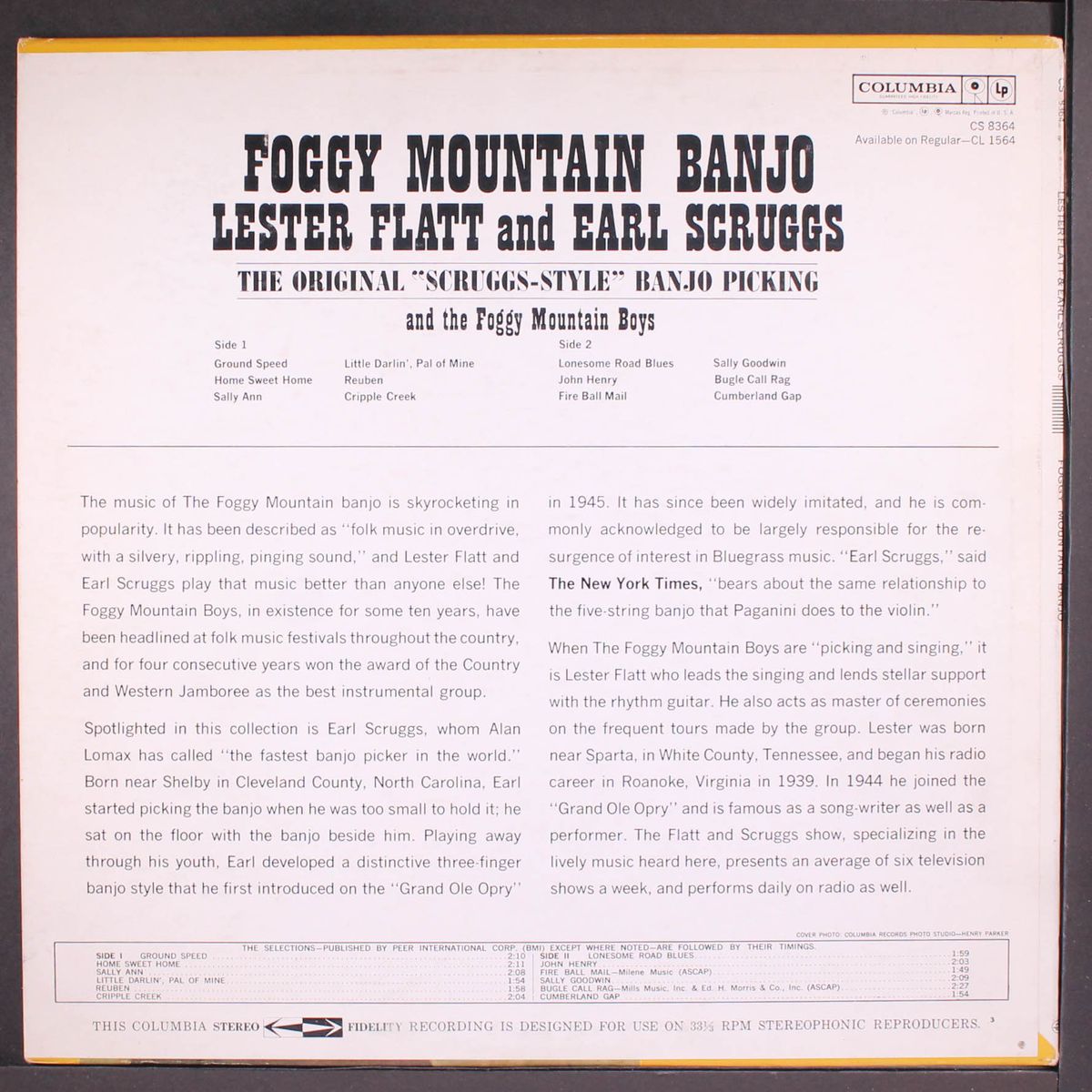 foggy mountain banjo by FLATT & SCRUGGS
