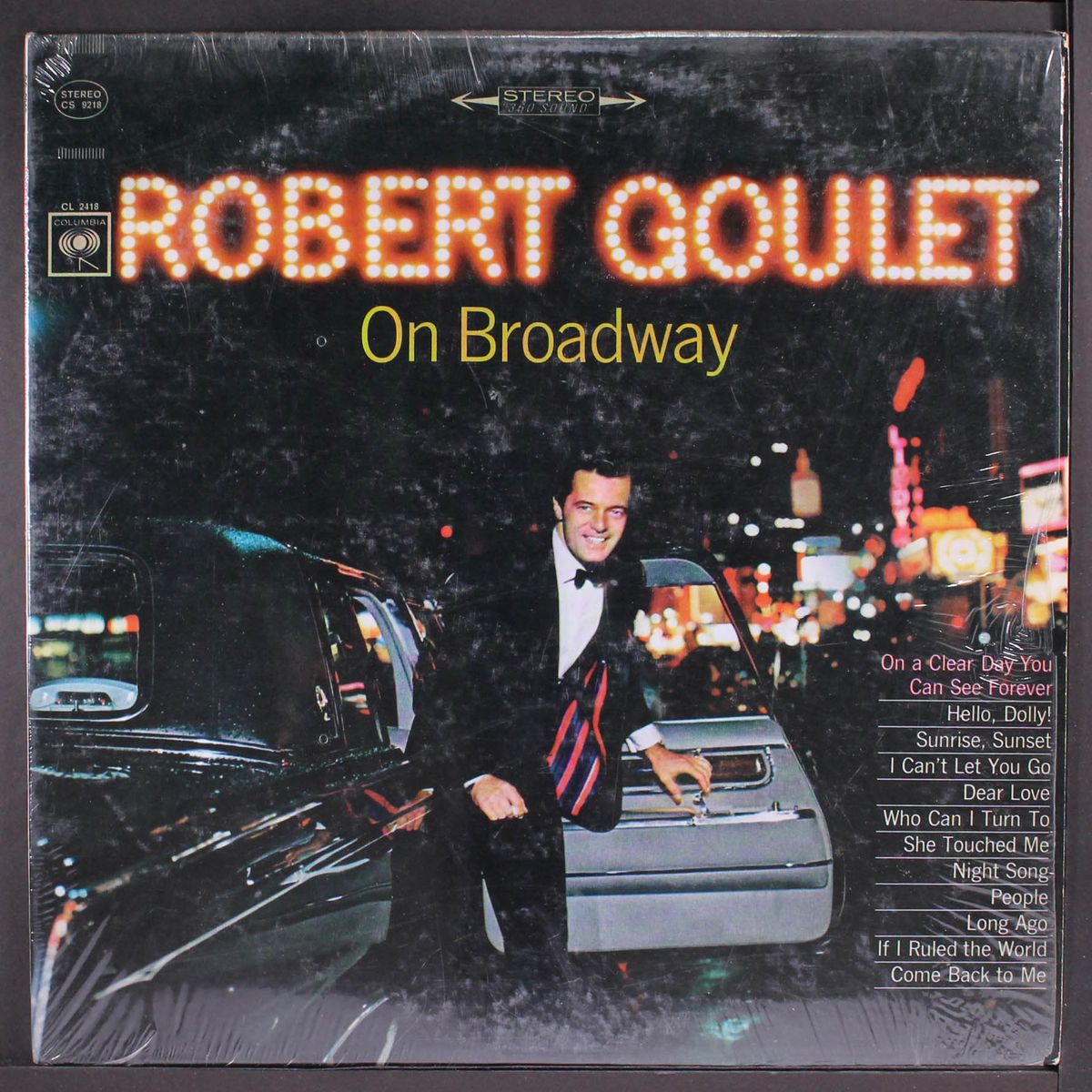 on broadway by ROBERT GOULET