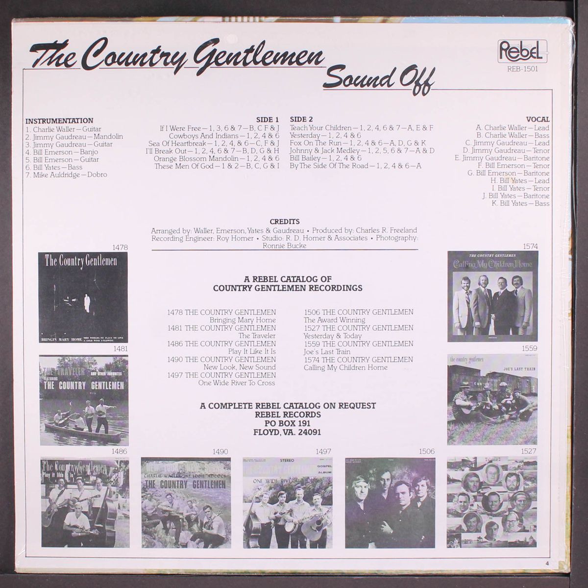 sound off by COUNTRY GENTLEMEN