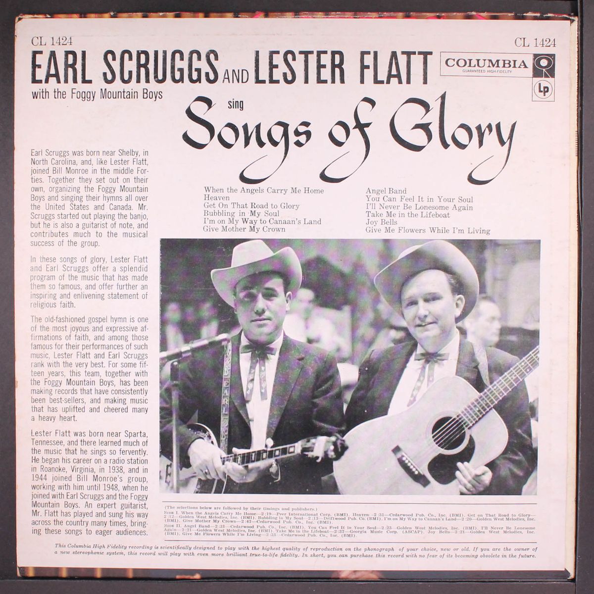 songs of glory by FLATT & SCRUGGS