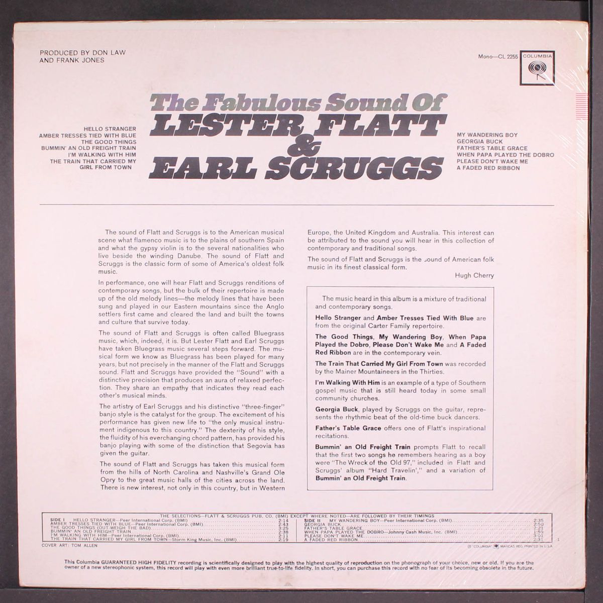 the fabulous sound of by FLATT & SCRUGGS
