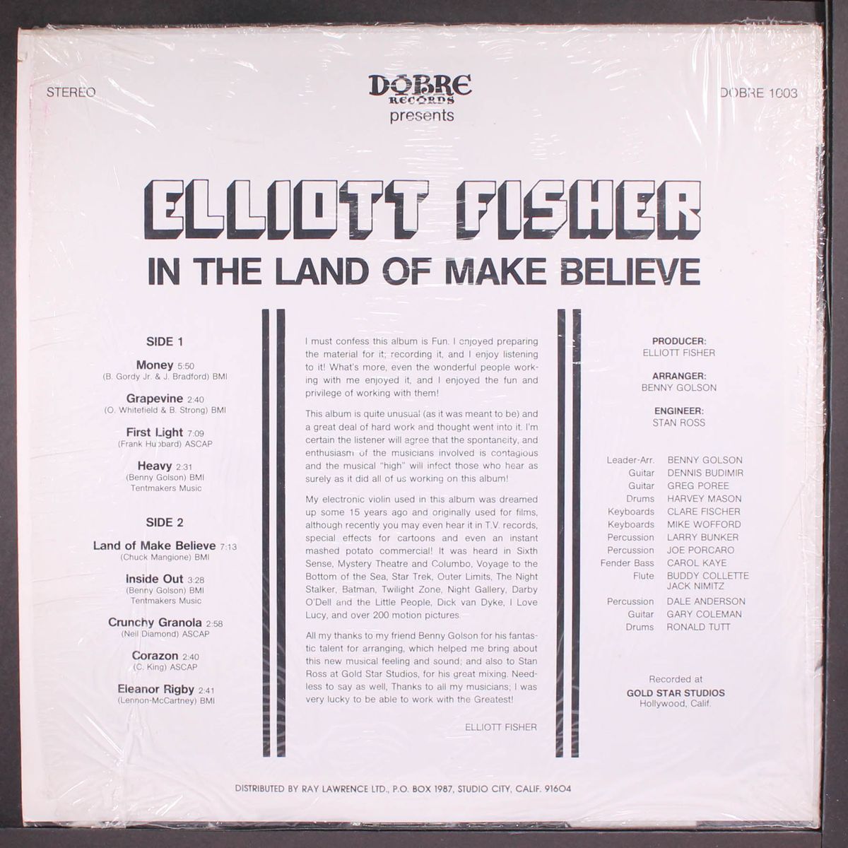 in the land of make believe by ELLIOTT FISHER
