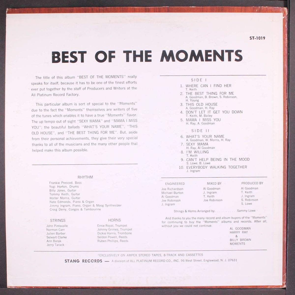 best of by MOMENTS