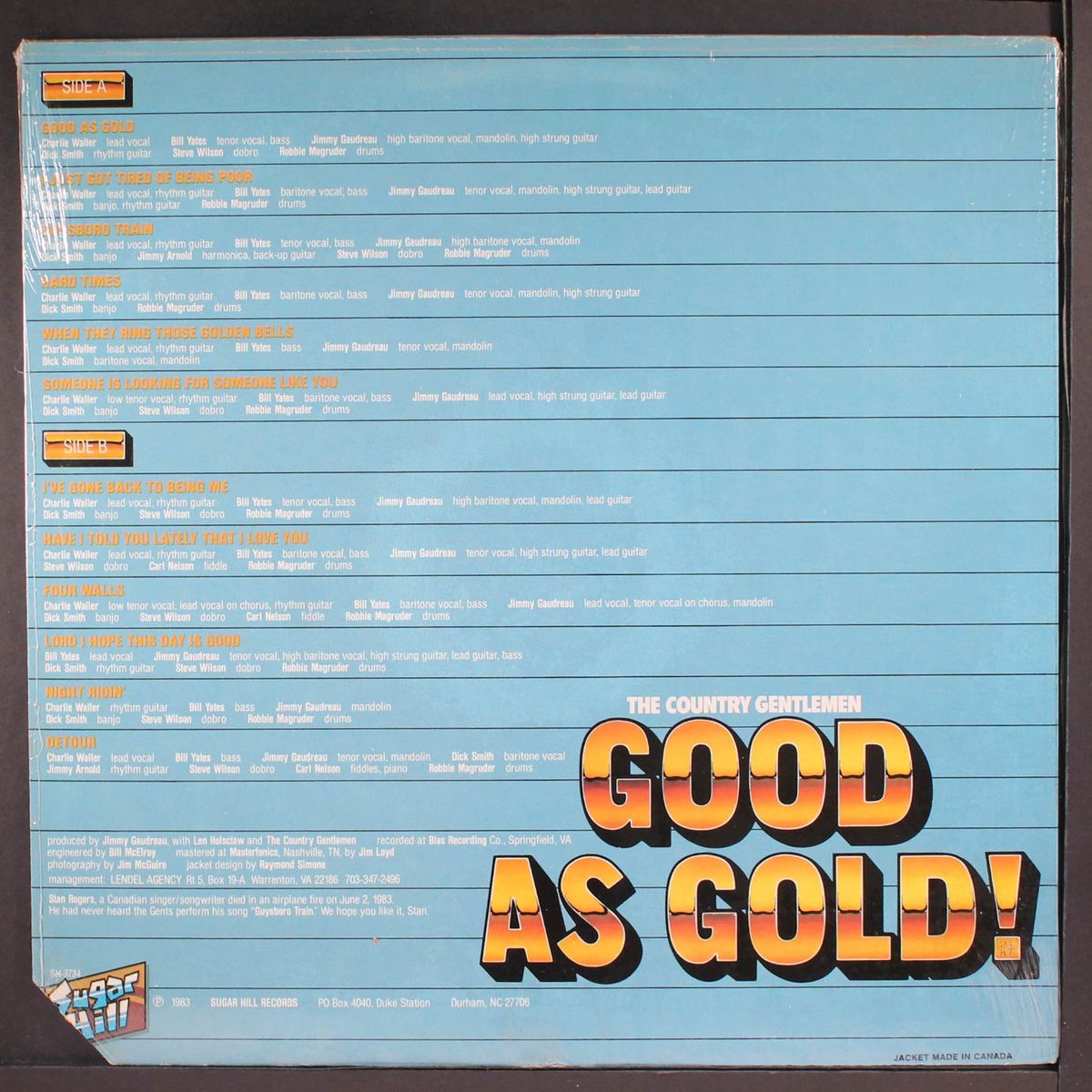 good as gold by COUNTRY GENTLEMEN