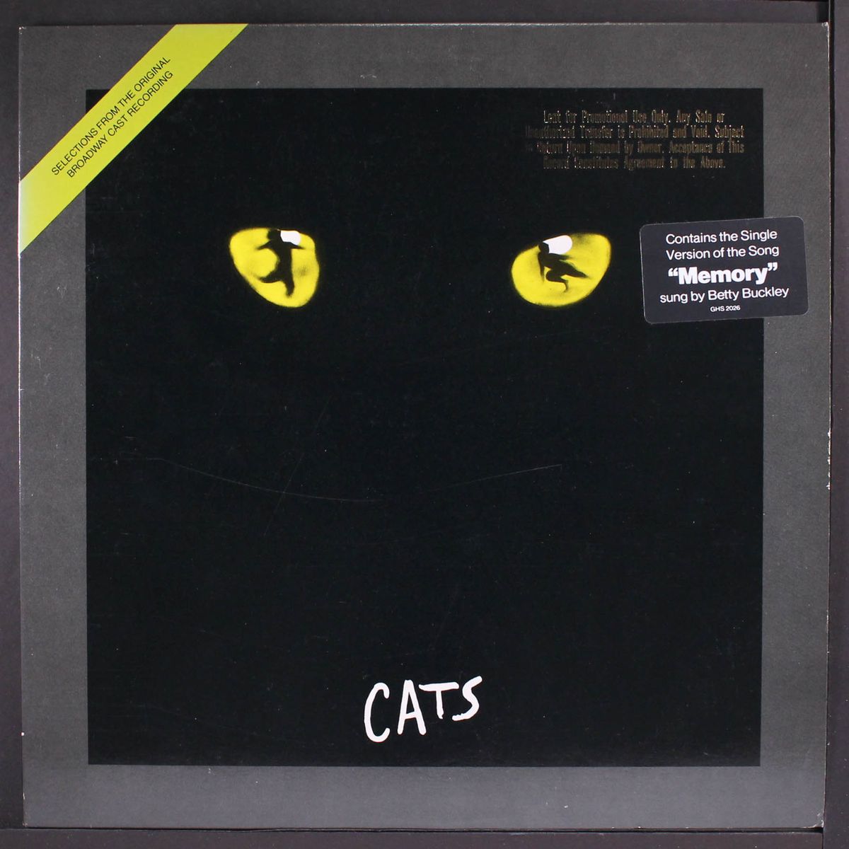 cats (selections) by ORIGINAL CAST