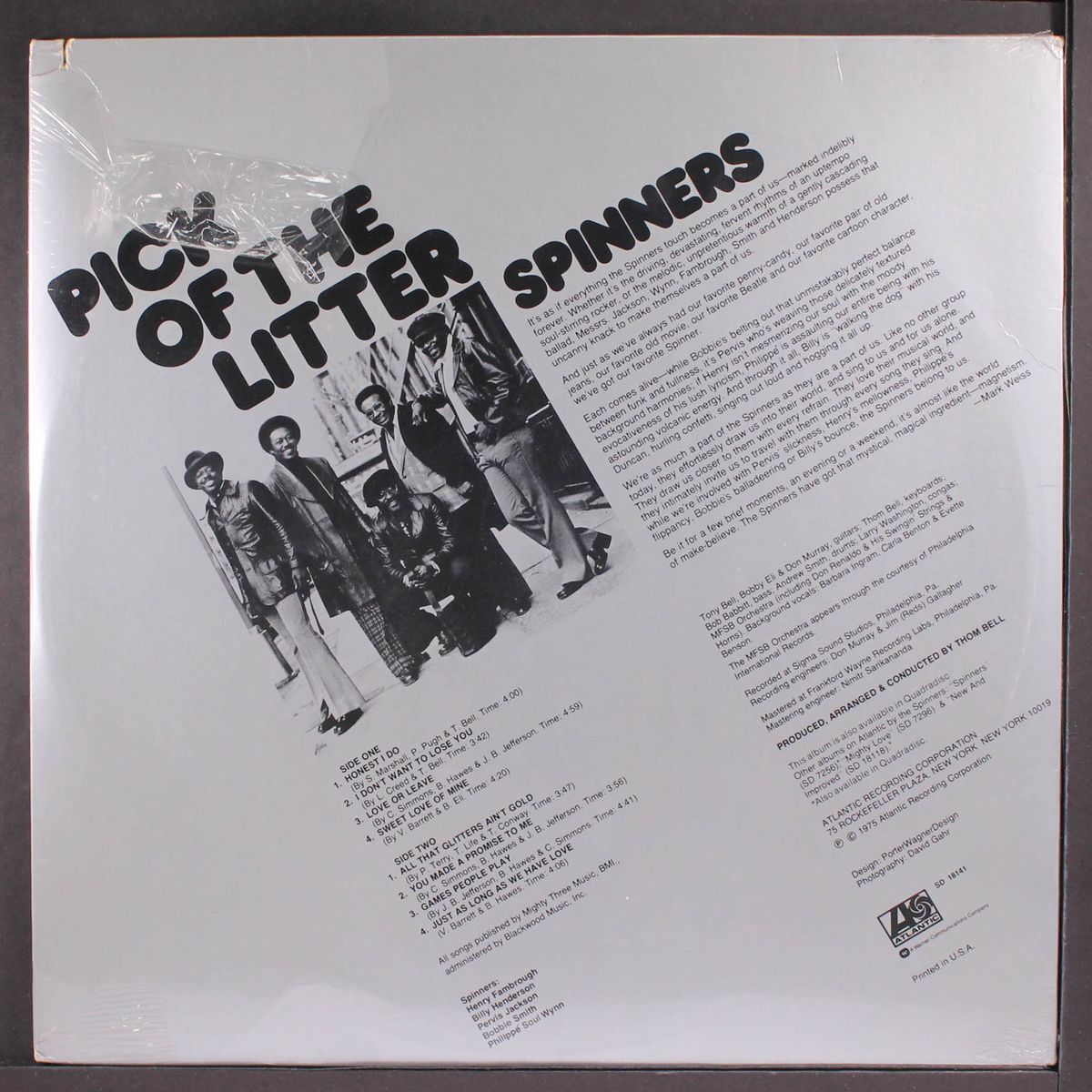 pick of the litter by SPINNERS