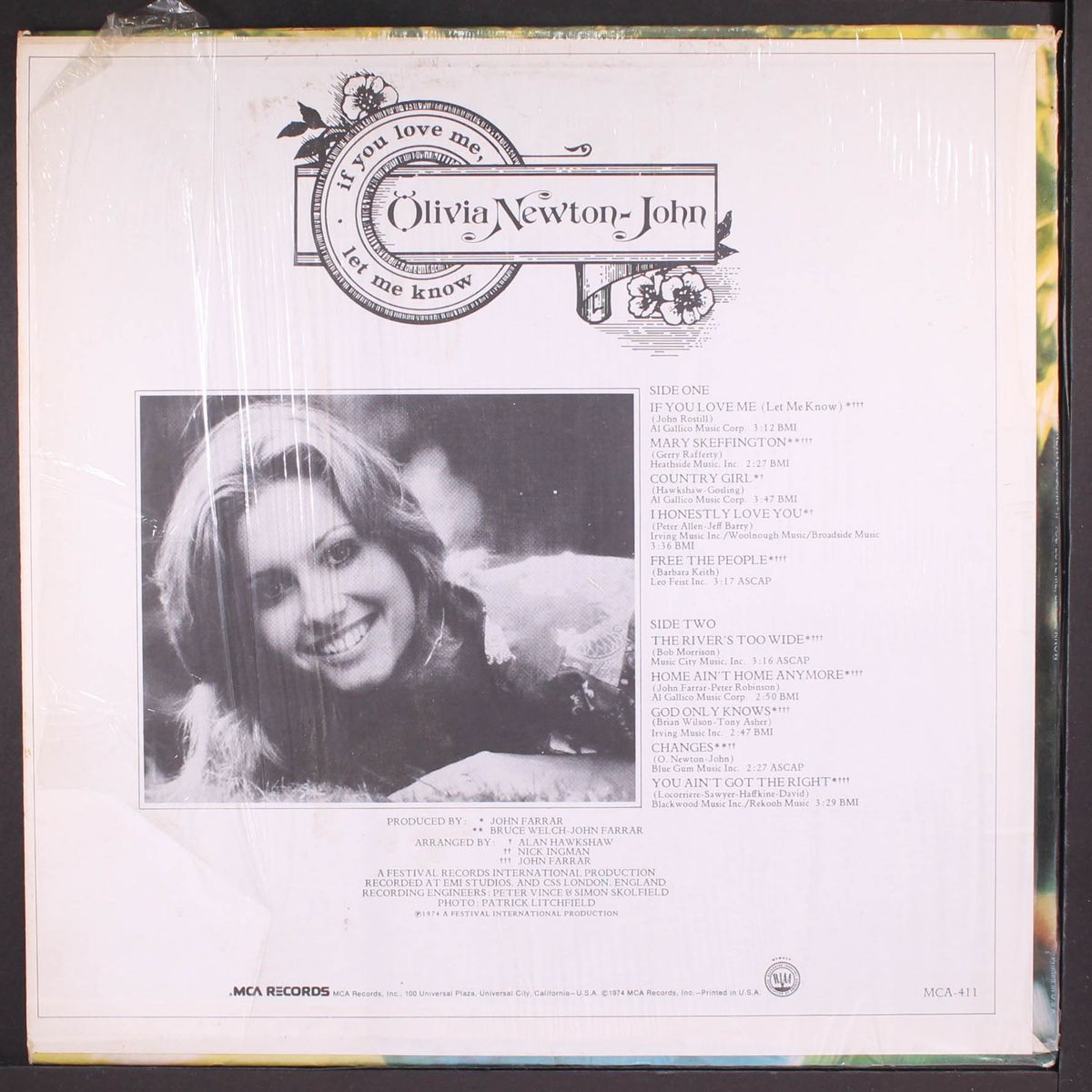 if you love me, let me know by OLIVIA NEWTON-JOHN