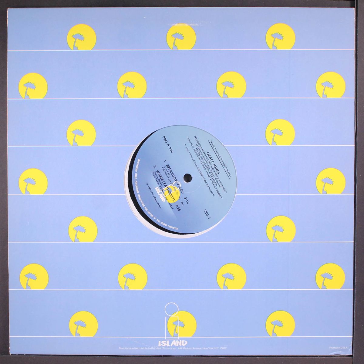 breakdown / short / warm leatherette by GRACE JONES
