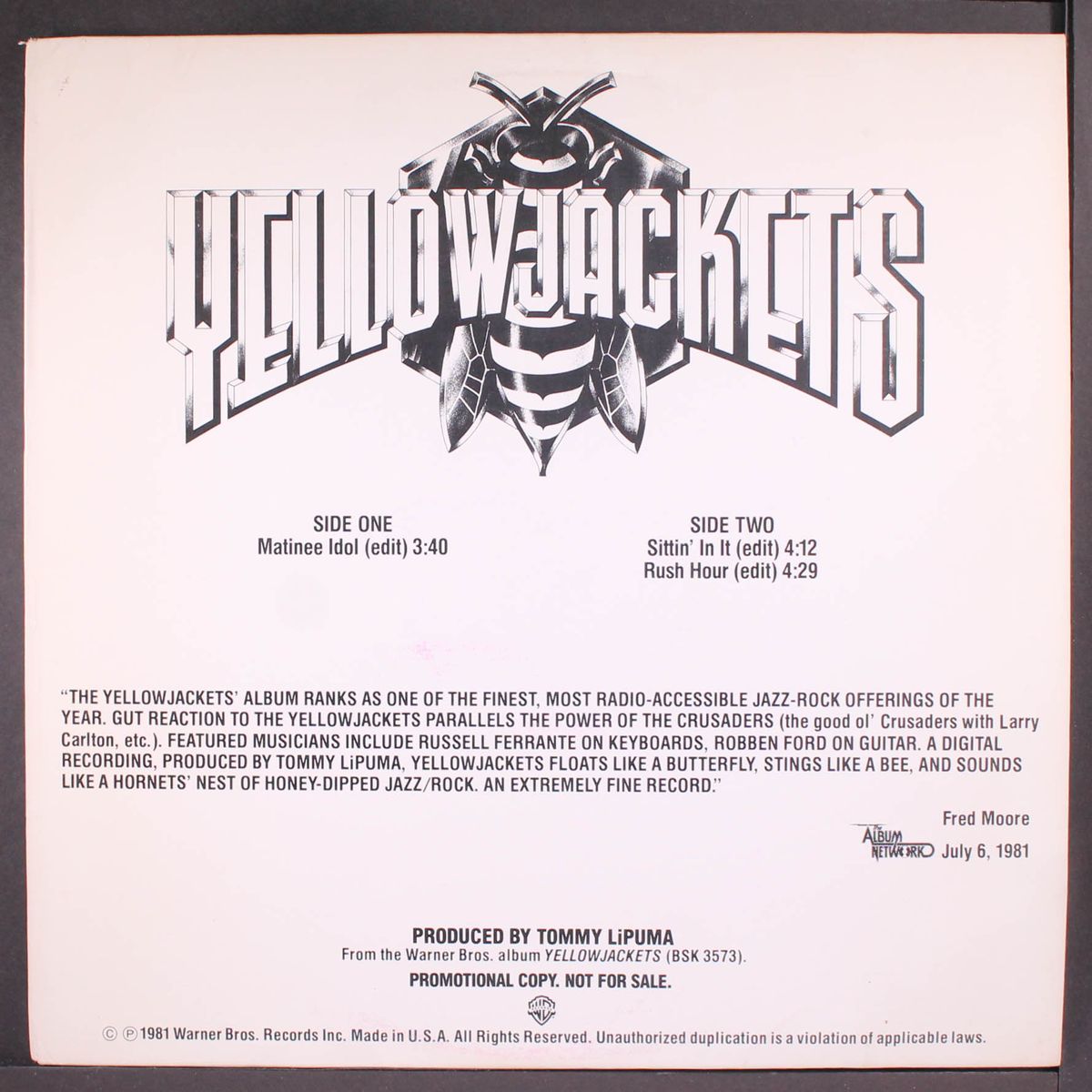 matinee idol by YELLOWJACKETS