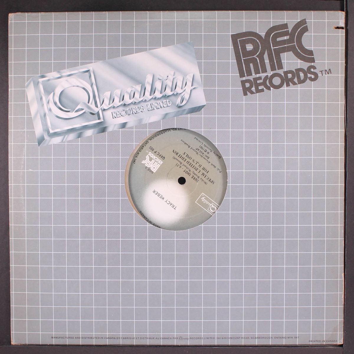 sure shot / instrumental by TRACY WEBER
