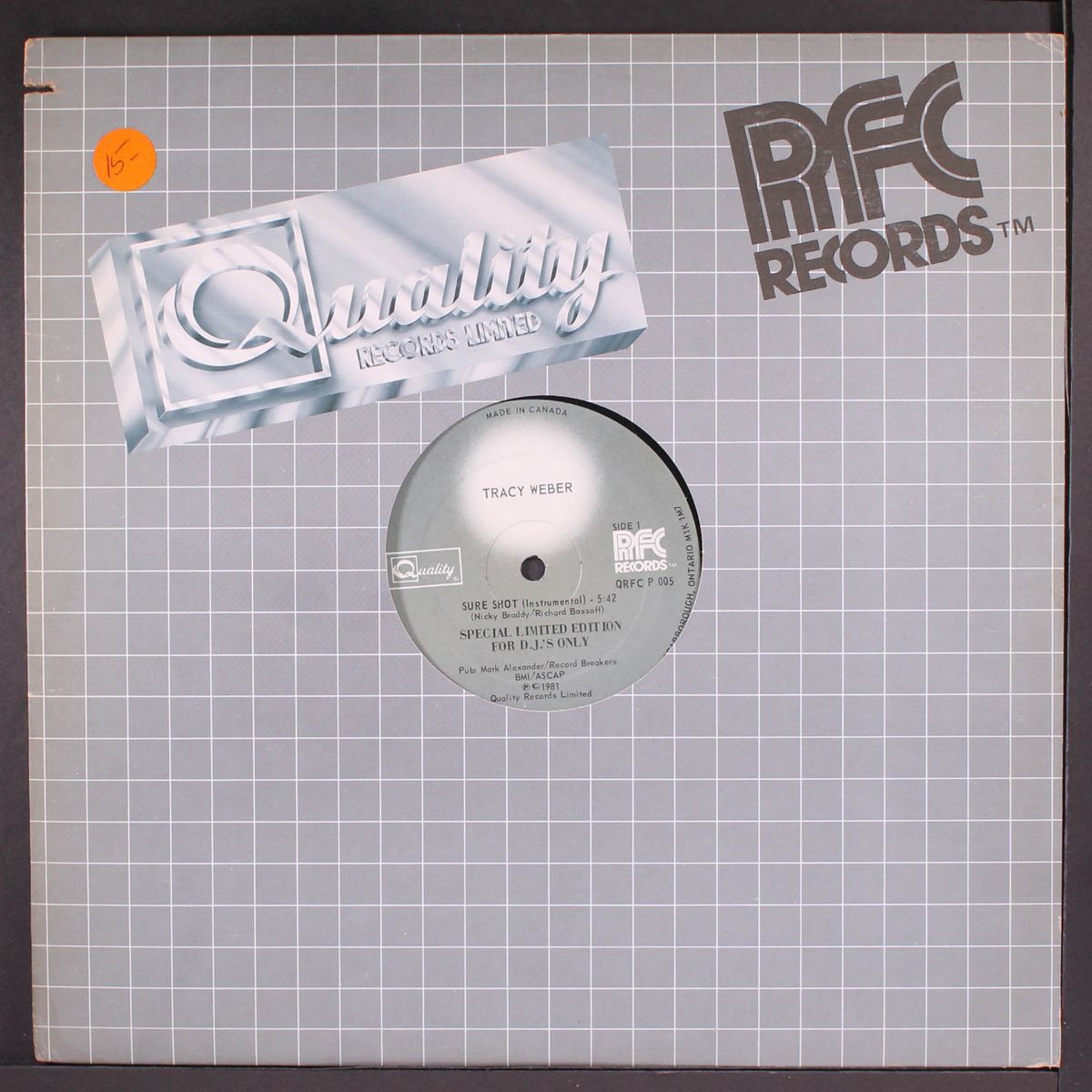 sure shot / instrumental by TRACY WEBER