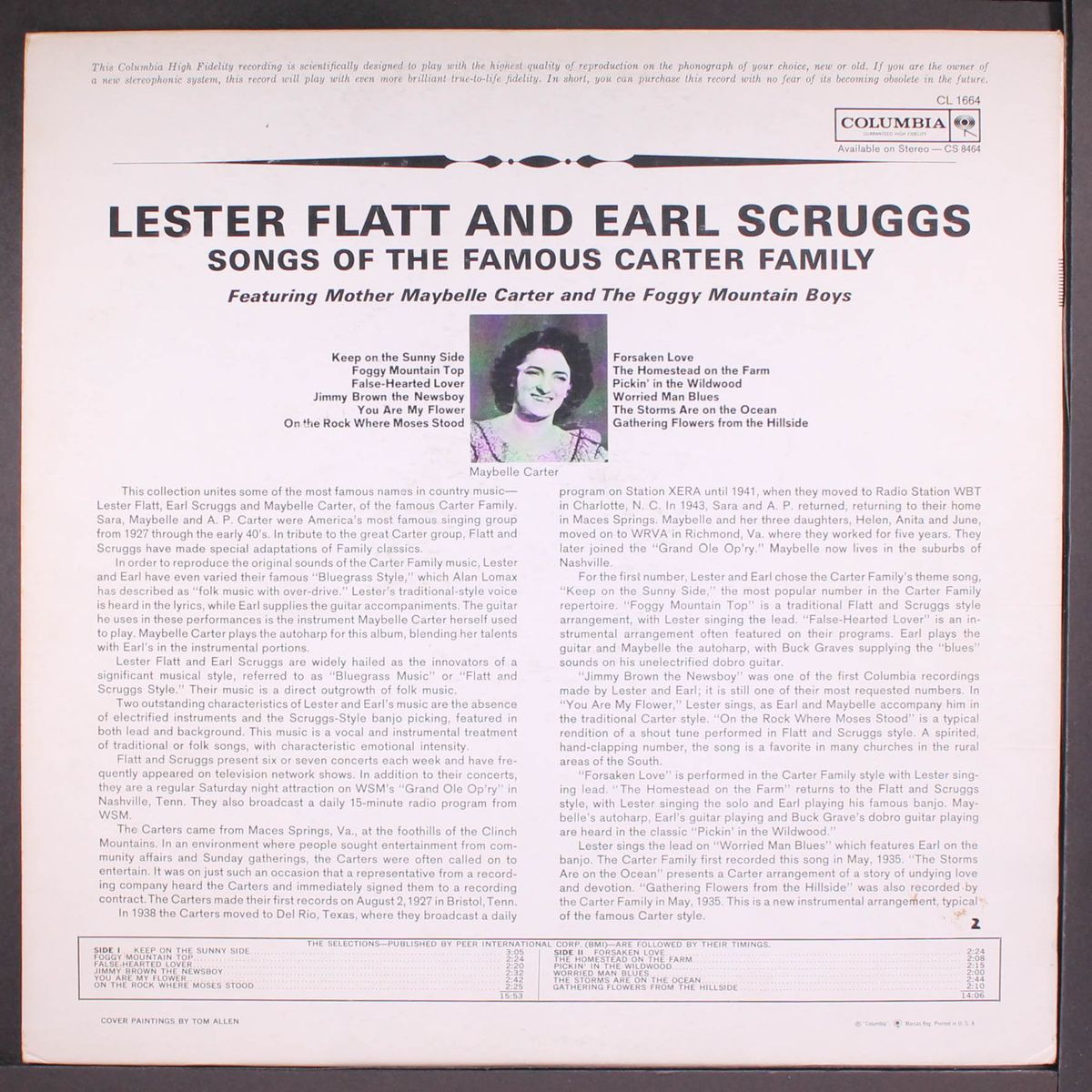 songs of the famous carter family by FLATT & SCRUGGS