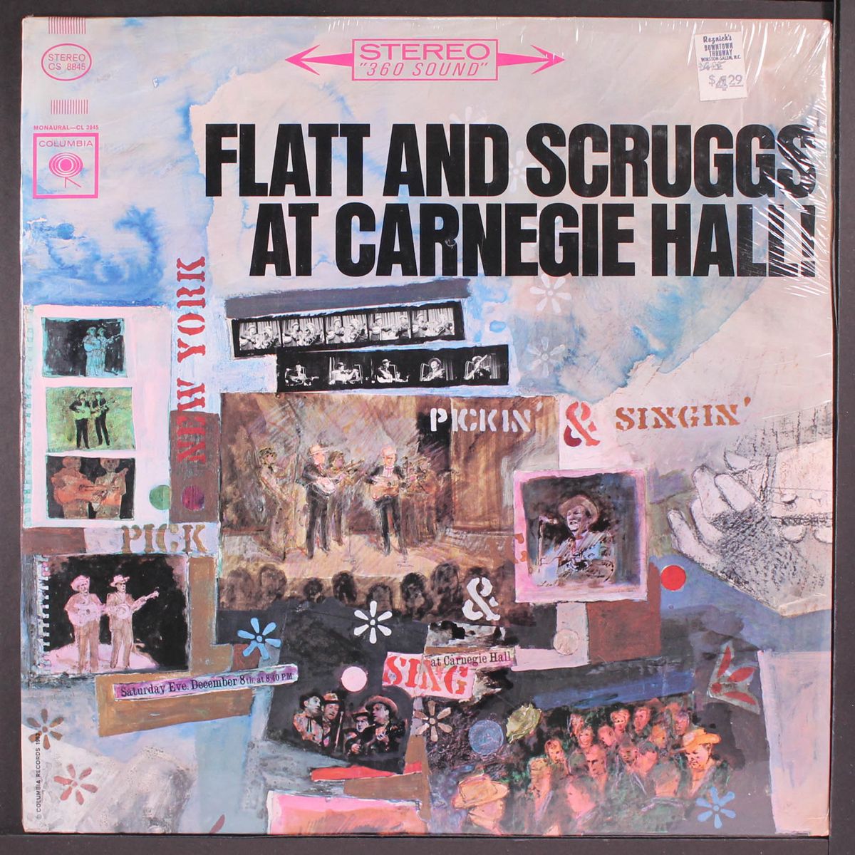 at carnegie hall! by FLATT & SCRUGGS