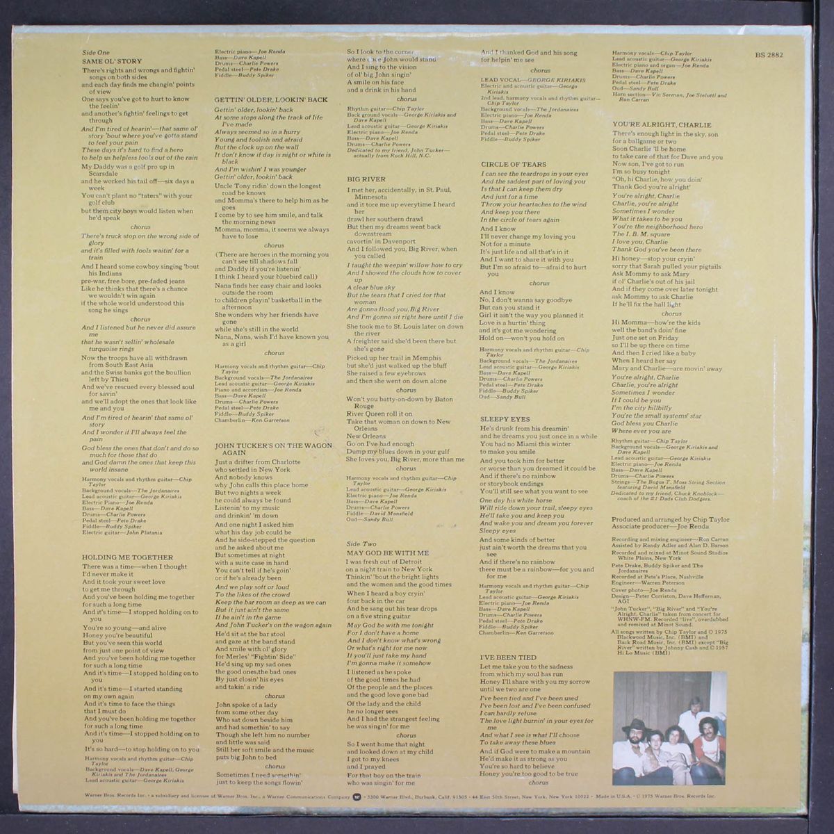 this side of the big river by CHIP TAYLOR