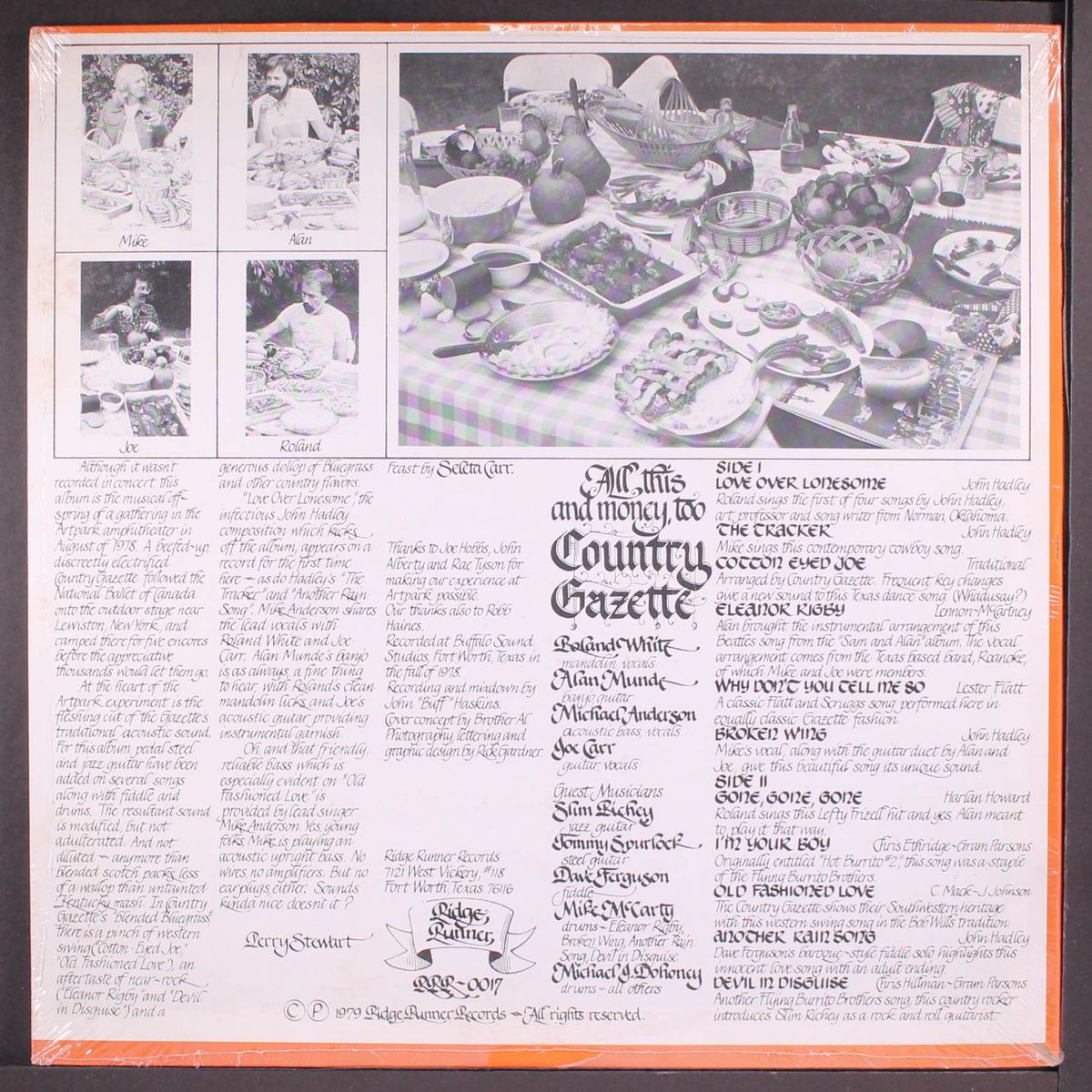 all this, and money too! by COUNTRY GAZETTE