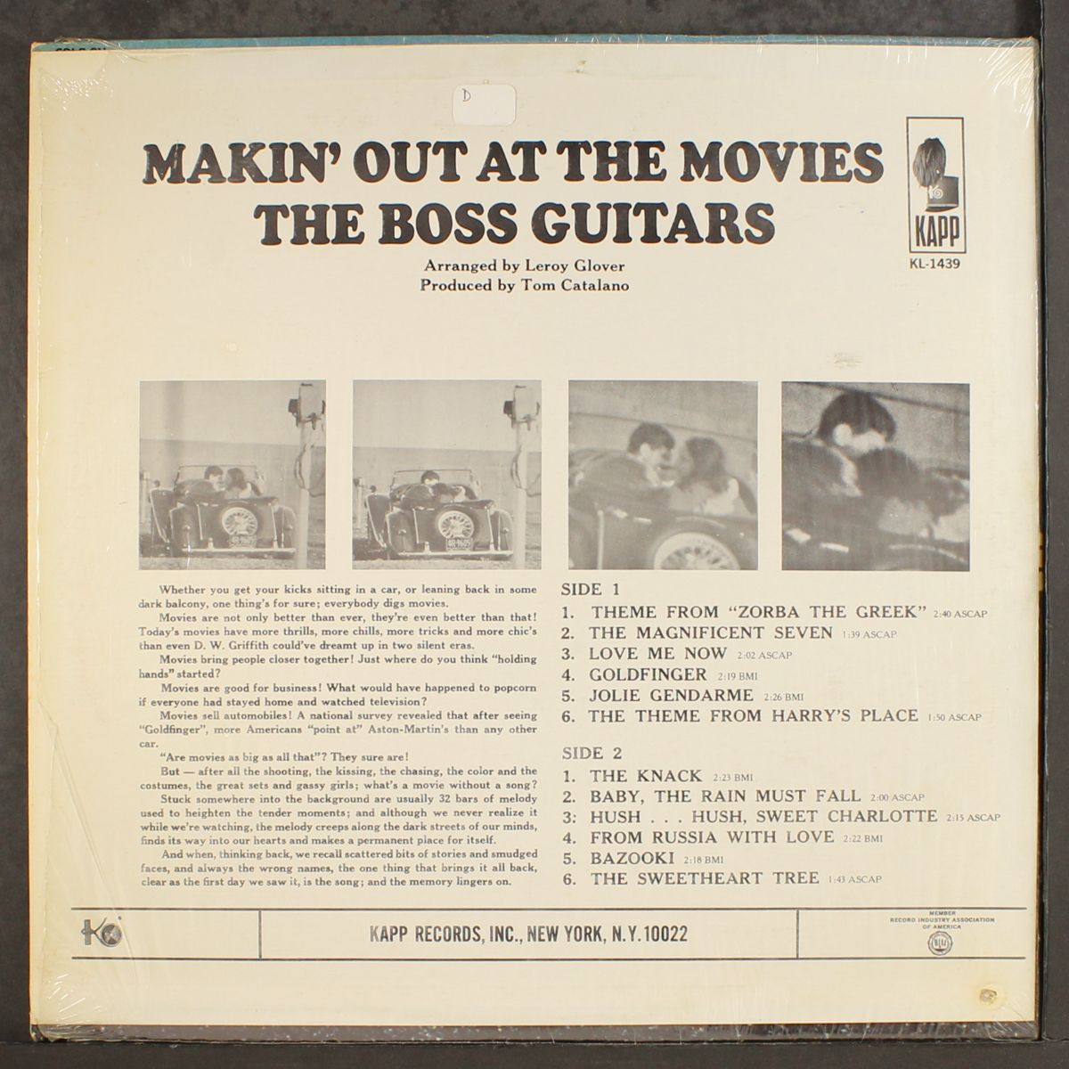 makin' out at the movies by BOSS GUITARS
