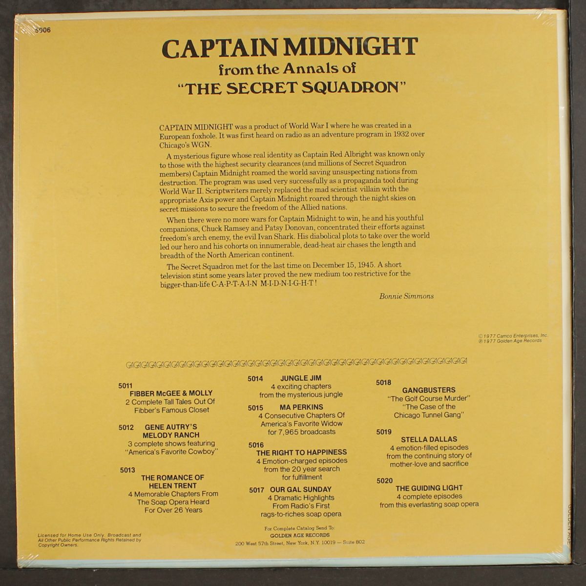 captain midnight - four exciting adventures by ORIGINAL RADIO BROADCAST
