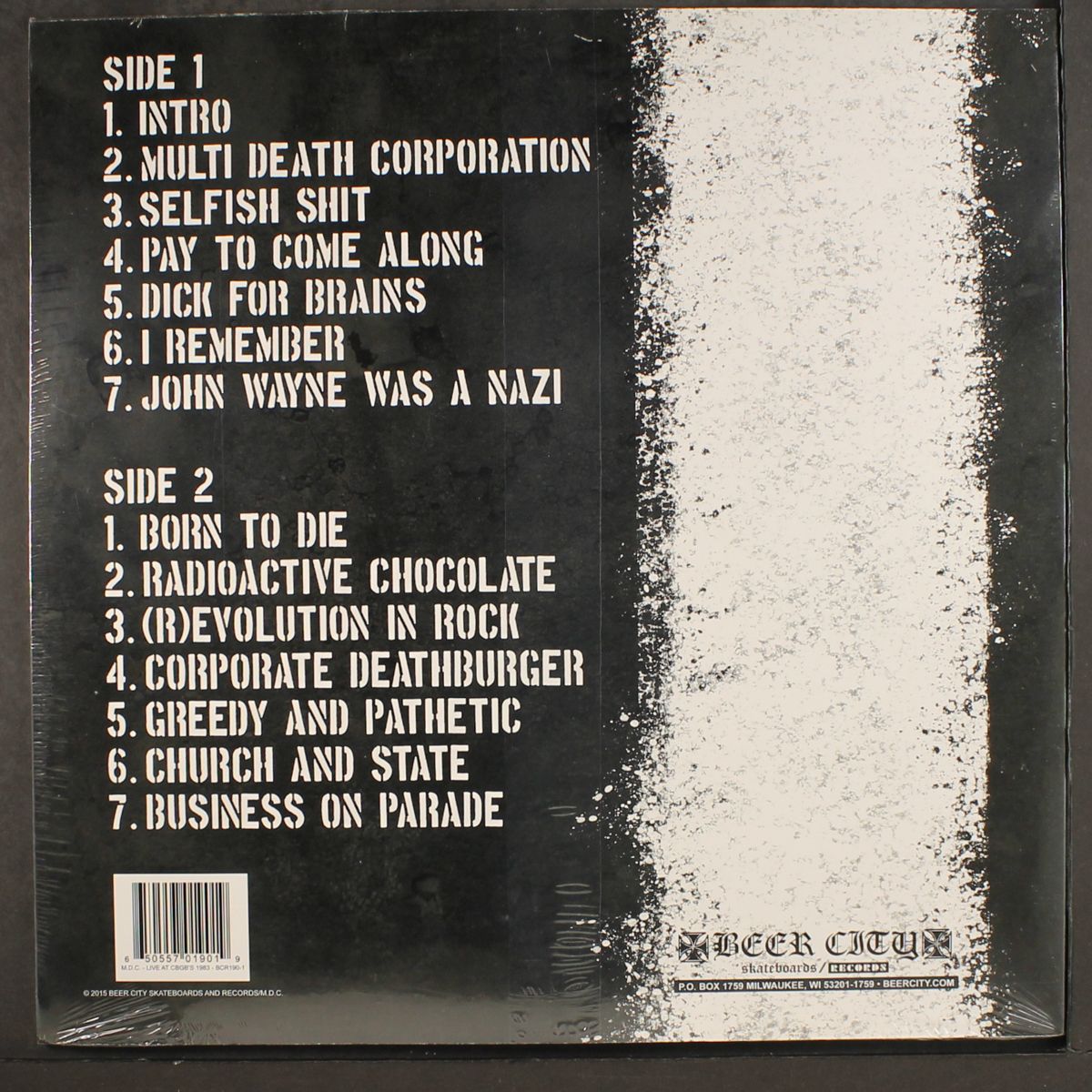 live at cbgb's 1983 by M.D.C.