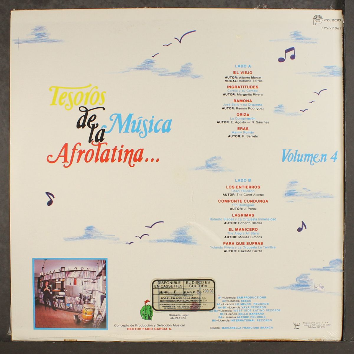 tesoros de la musica afrolatina, vol. 4 by VARIOUS