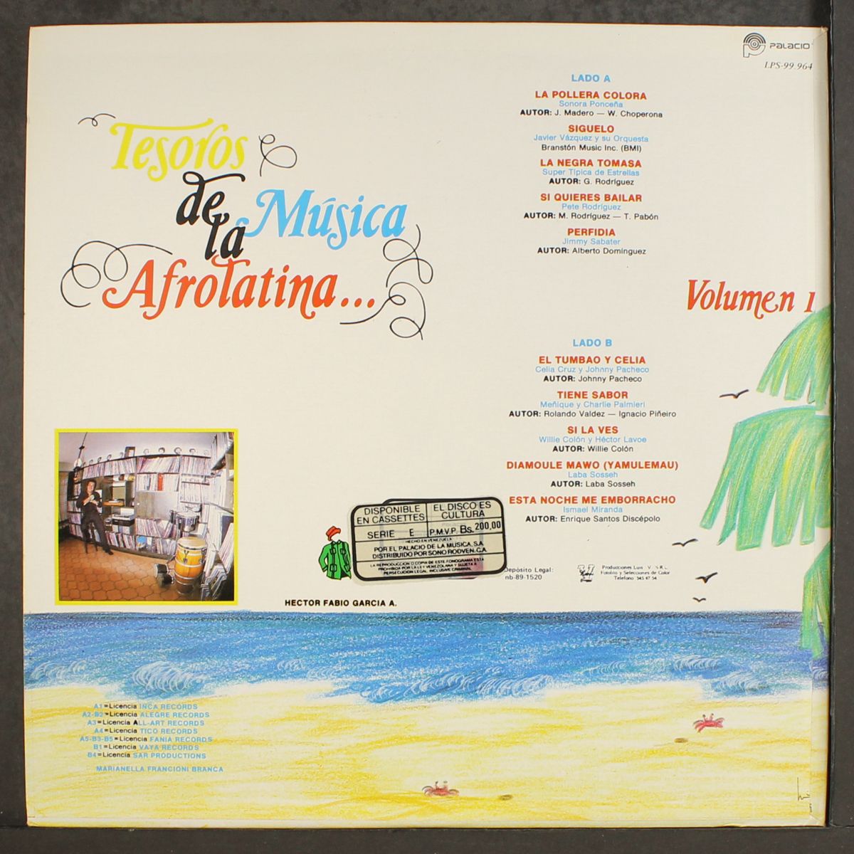tesoros de la musica afrolatina, vol. 1 by VARIOUS