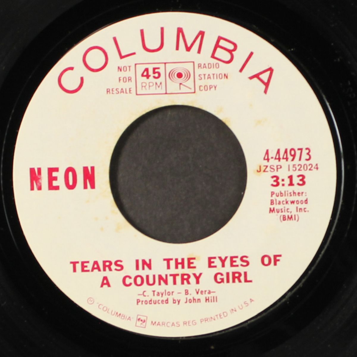 tears in the eyes of a country girl / back to brooklyn by NEON
