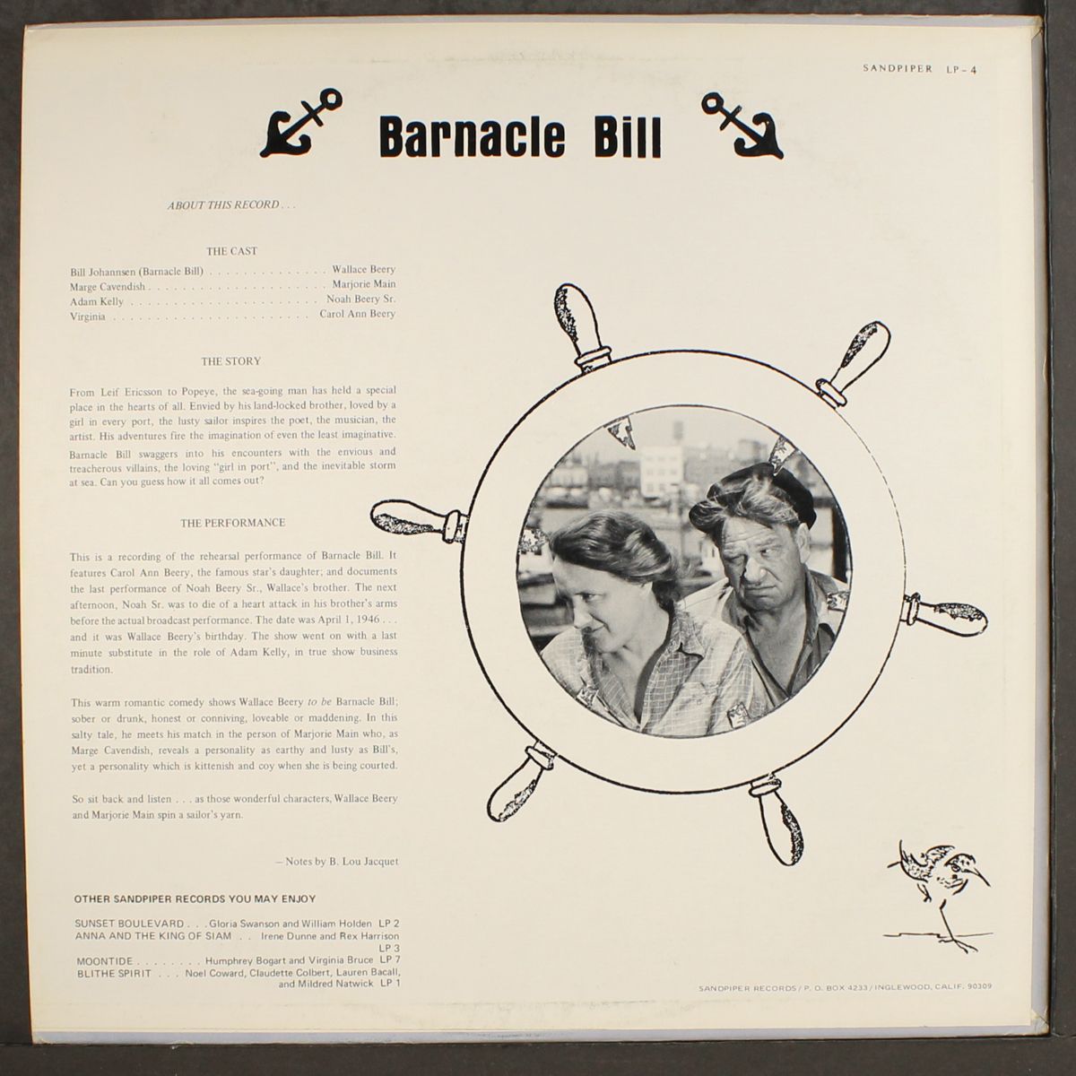 barnacle bill by RADIO CAST