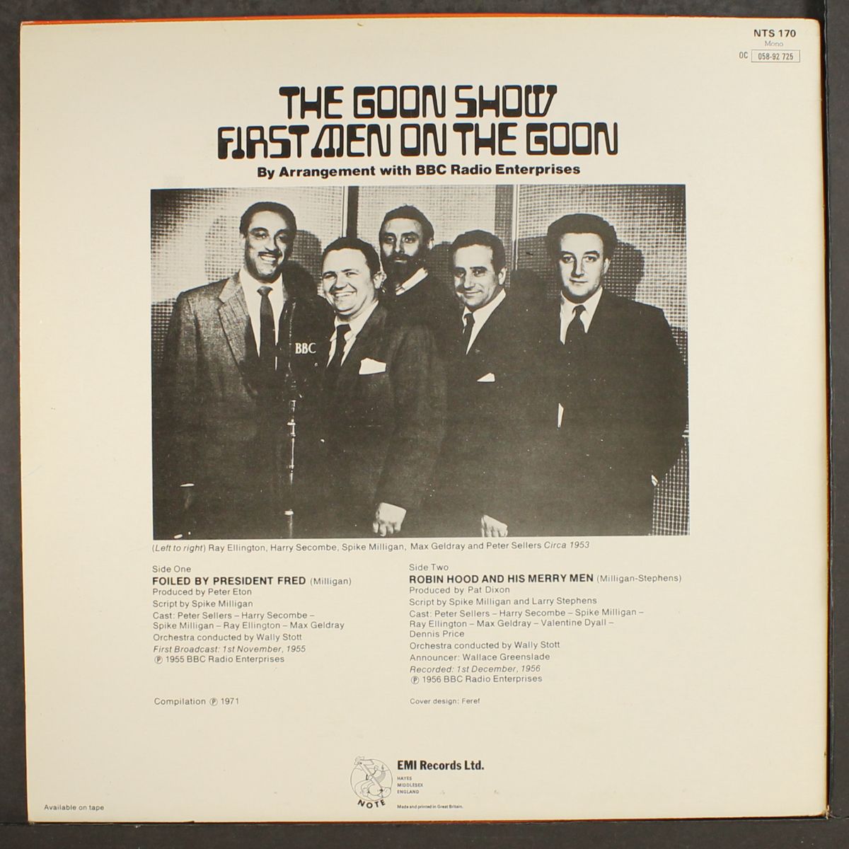 first men on the goon by GOON SHOW