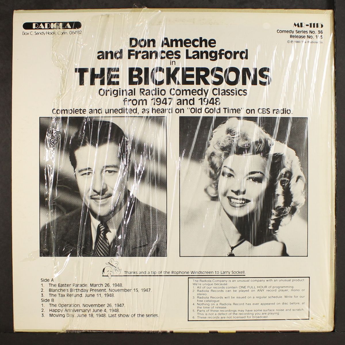 the bickersons by ORIGINAL RADIO BROADCAST