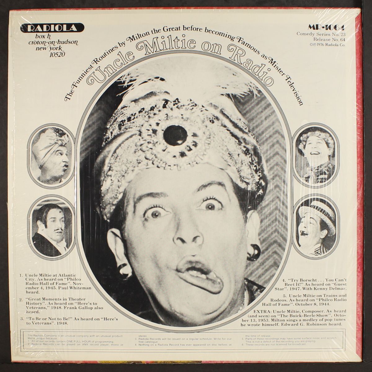 uncle miltie on radio by ORIGINAL RADIO BROADCAST