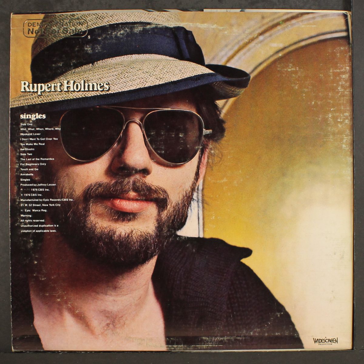 singles by RUPERT HOLMES