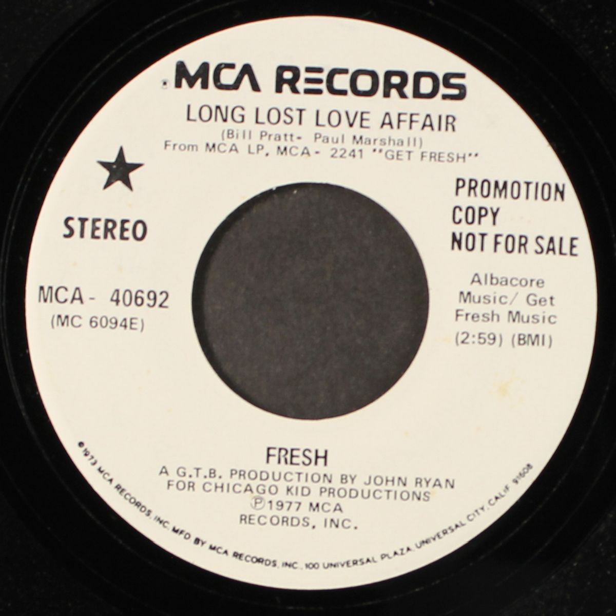 long lost love affair / same by FRESH