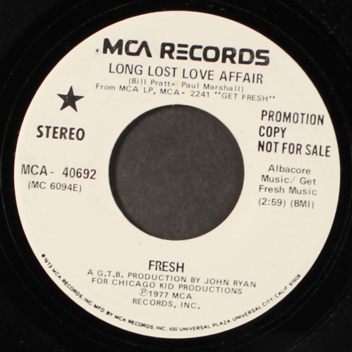 long lost love affair / same by FRESH