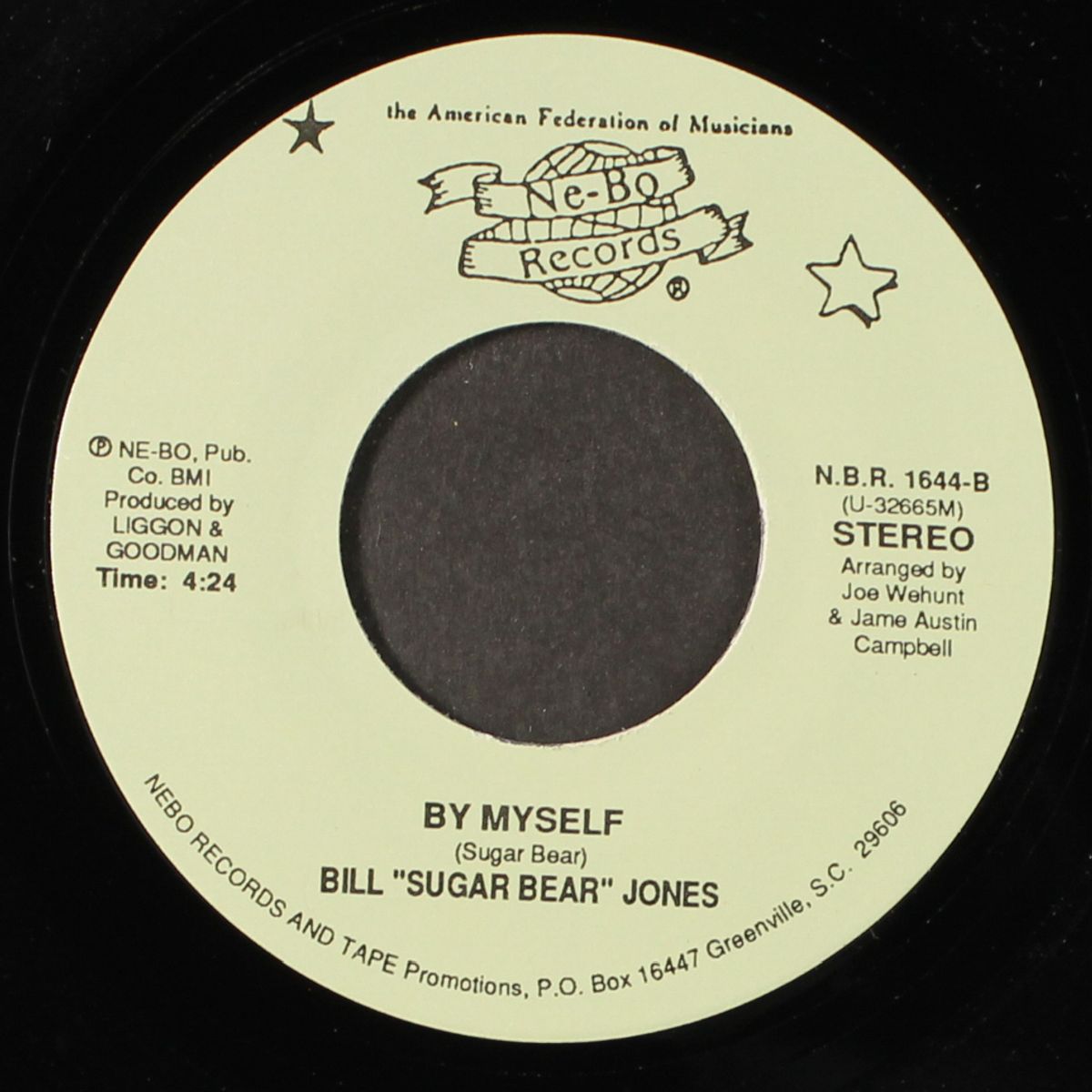 we been fighting / by myself by BILL SUGAR BEAR JONES