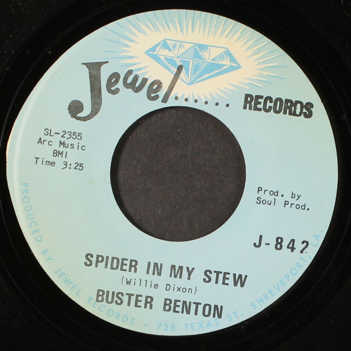 spider in my stew / dangerous woman by BUSTER BENTON