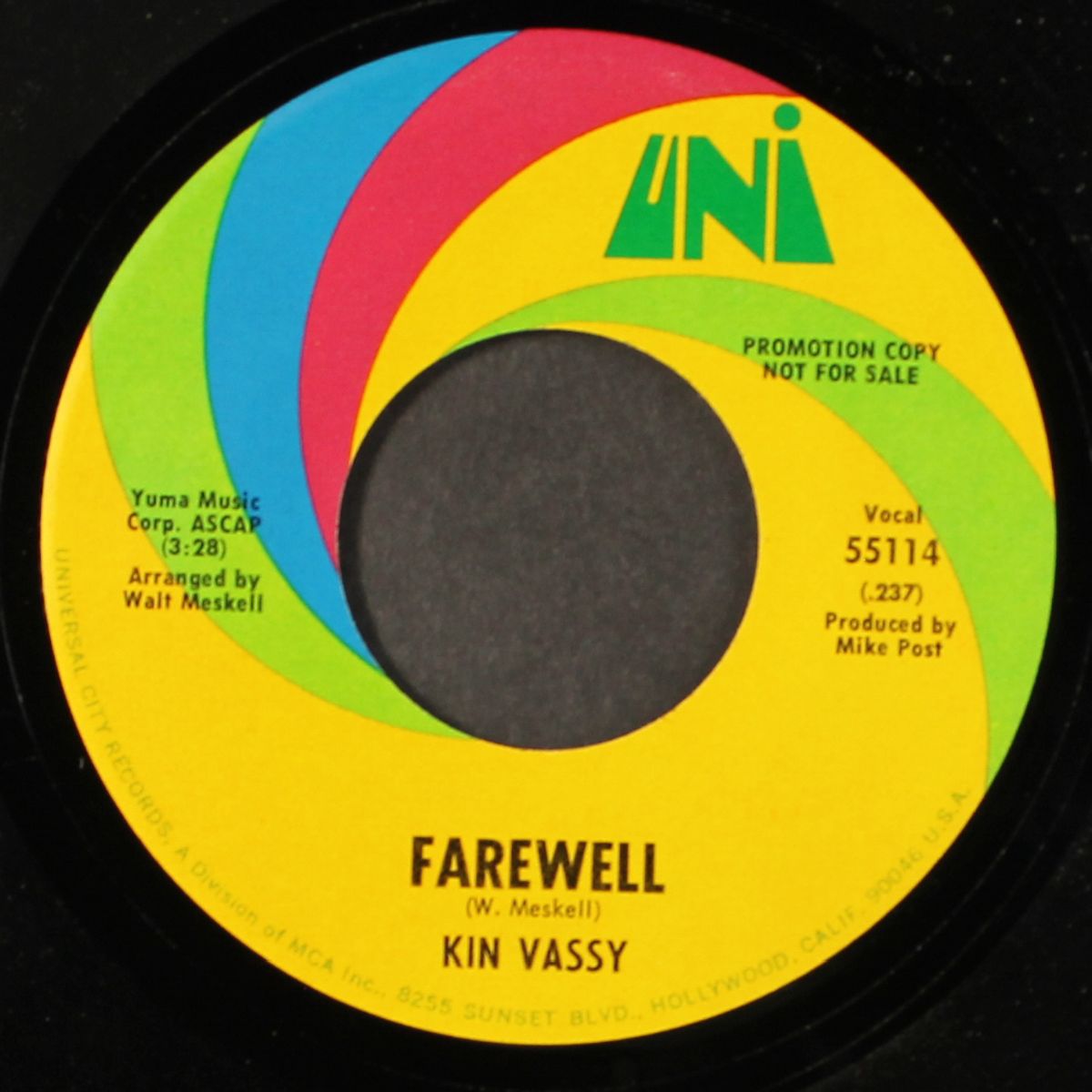 hello l.a. bye bye birmingham / farewell by KIN VASSY